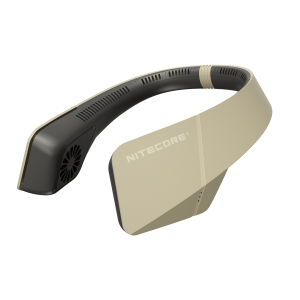 NEF20 — Ventilator de purtat la gât, cu acumulator de 4000 mAh și încărcare USB-C.