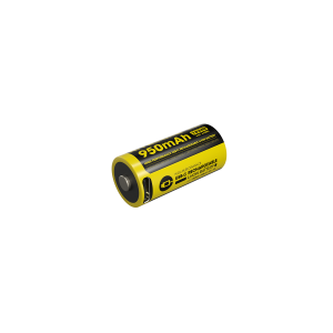 NL169R — Acumulator Li-ion reîncărcabil 16340, de 950 mAh, cu încărcare USB-C.