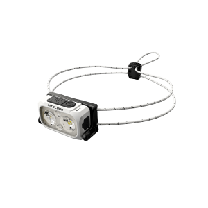 NU21 — Lanternă frontală NITECORE NU21, cu flux maxim de 360 lm și distanță de iluminare de până la 58 m.
