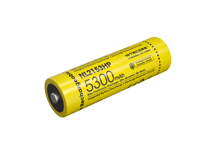 NL2153HP — Acumulator Li-ion reîncărcabil 21700, de 5.300 mAh.