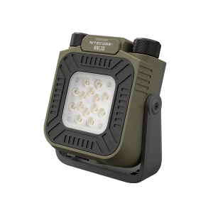 NWL30 — Lampă de lucru NITECORE NWL30, cu flux maxim de 3 000 lm și distanță de iluminare de până la 120 m.