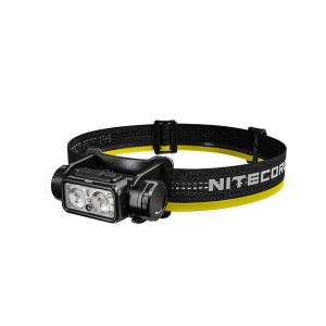 NU53 — Lanternă frontală NITECORE NU53, cu flux maxim de 1 800 lm și distanță de iluminare de până la 175 m.