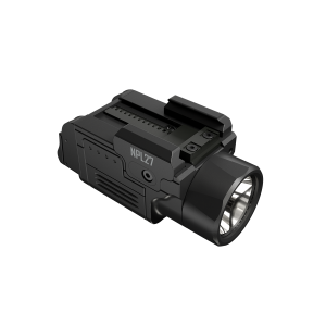 NPL27 — Lanternă tactică compactă NITECORE NPL27, cu flux maxim de 650 lm și distanță de iluminare de până la 410 m.