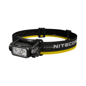 NU40 — Lanternă frontală NITECORE NU40, cu flux maxim de 1 000 lm și distanță de iluminare de până la 100 m.