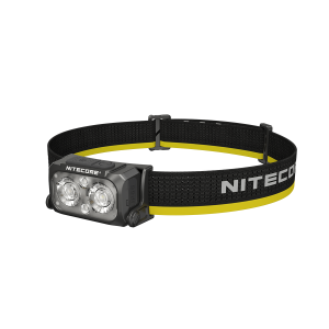 NU25 MCT — Lanternă frontală NITECORE NU25 MCT, cu flux maxim de 400 lm și distanță de iluminare de până la 132 m.