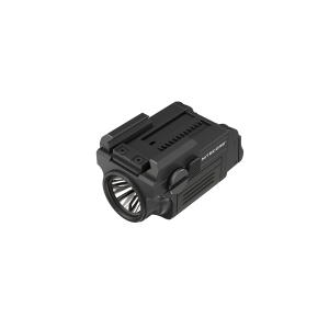 NPL25 — Lanternă tactică compactă NITECORE NPL25, cu flux maxim de 900 lm și distanță de iluminare de până la 255 m.